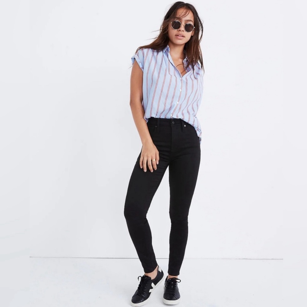 Madewell Curvy high-rise skinny jeans petite